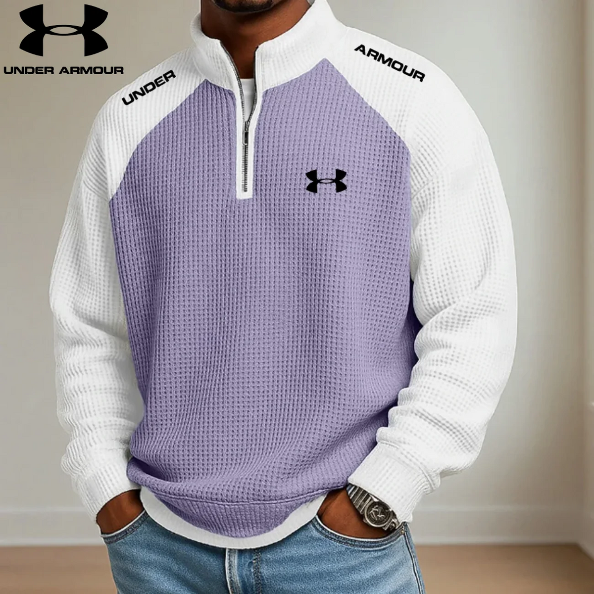 Men's Premium Winter Half Zip Pullover