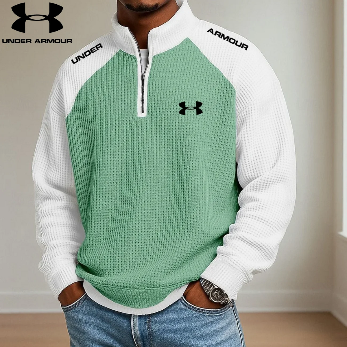 Men's Premium Winter Half Zip Pullover